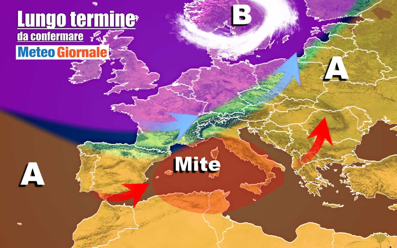 METEO Italia al 30 Ottobre, trend di Halloween PESSIMO