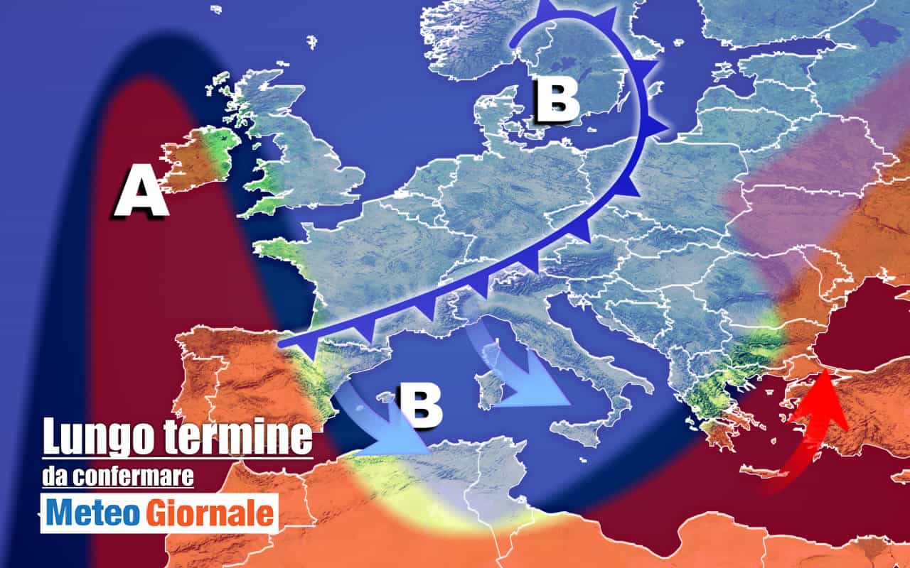 METEO Italia al 7 Novembre, NUBIFRAGI poi FREDDO