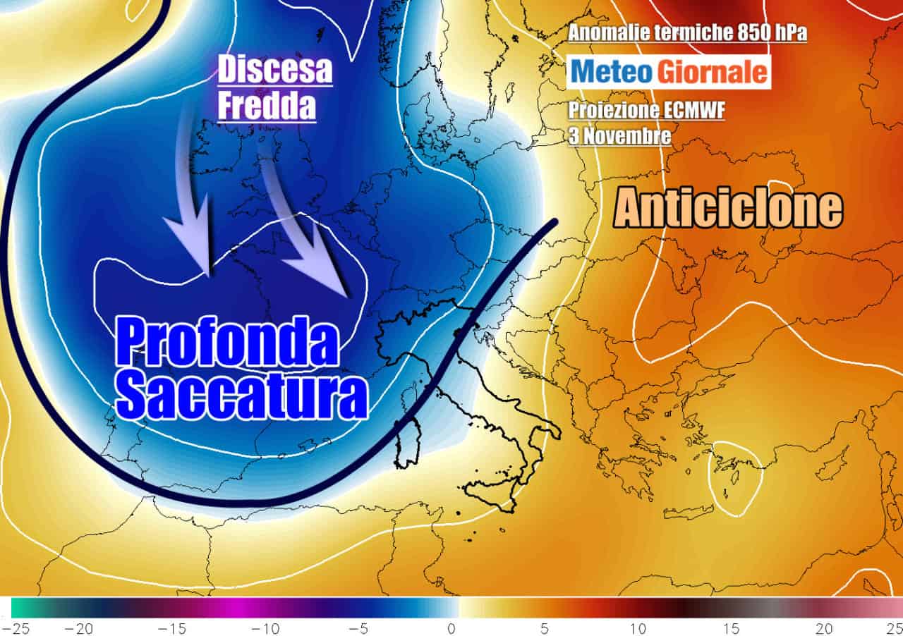 Dall'autunno all'inverno, inizio novembre promette grandi cambiamenti