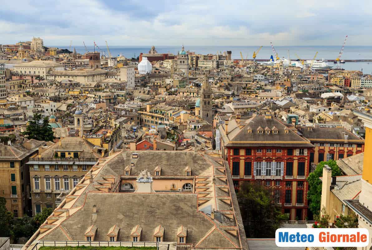 Meteo GENOVA: variabile, con schiarite. È autunno