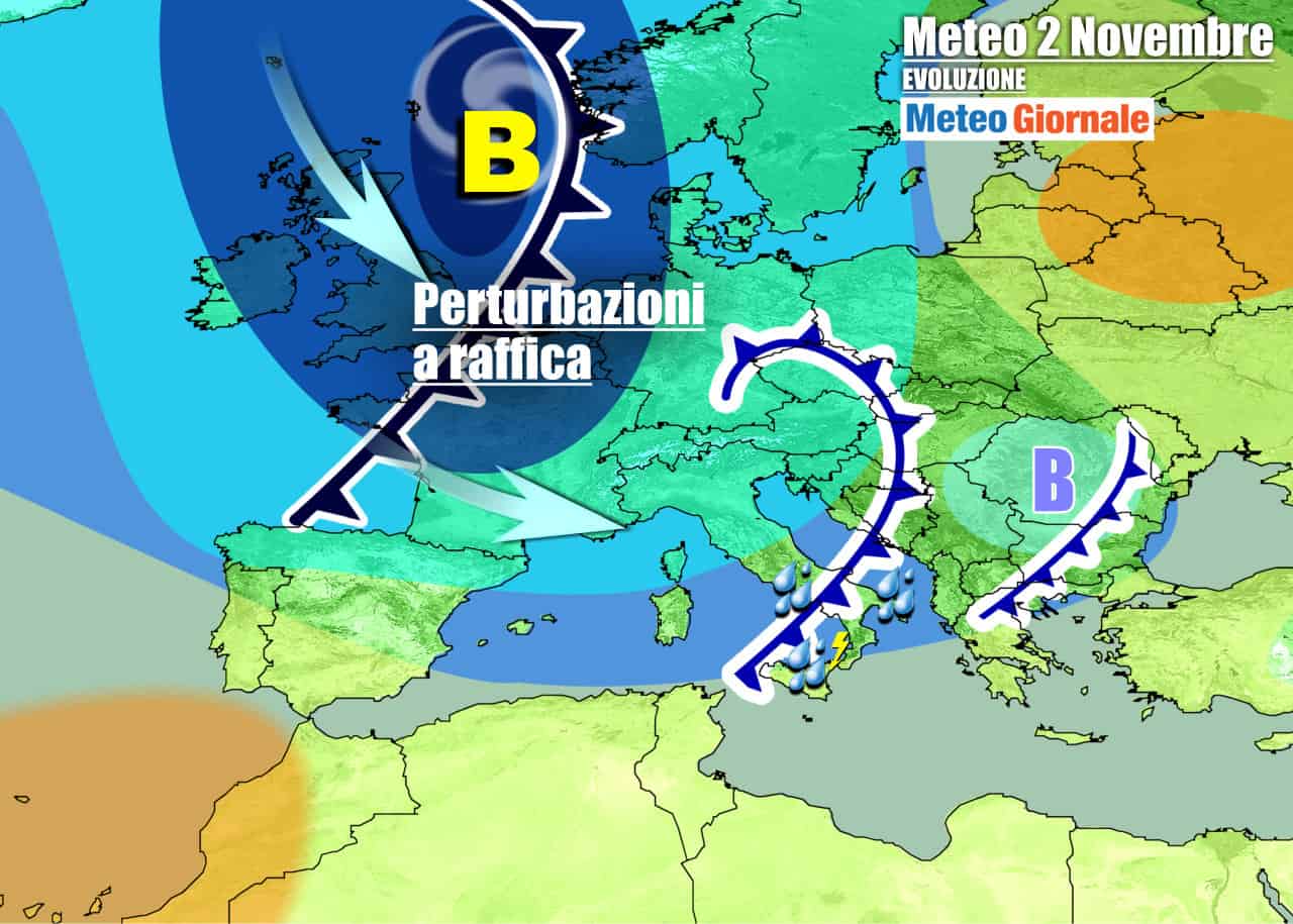 METEO 7 Giorni, ecco il vero AUTUNNO con PIOGGIA E NEVE: tutti i dettagli. Video