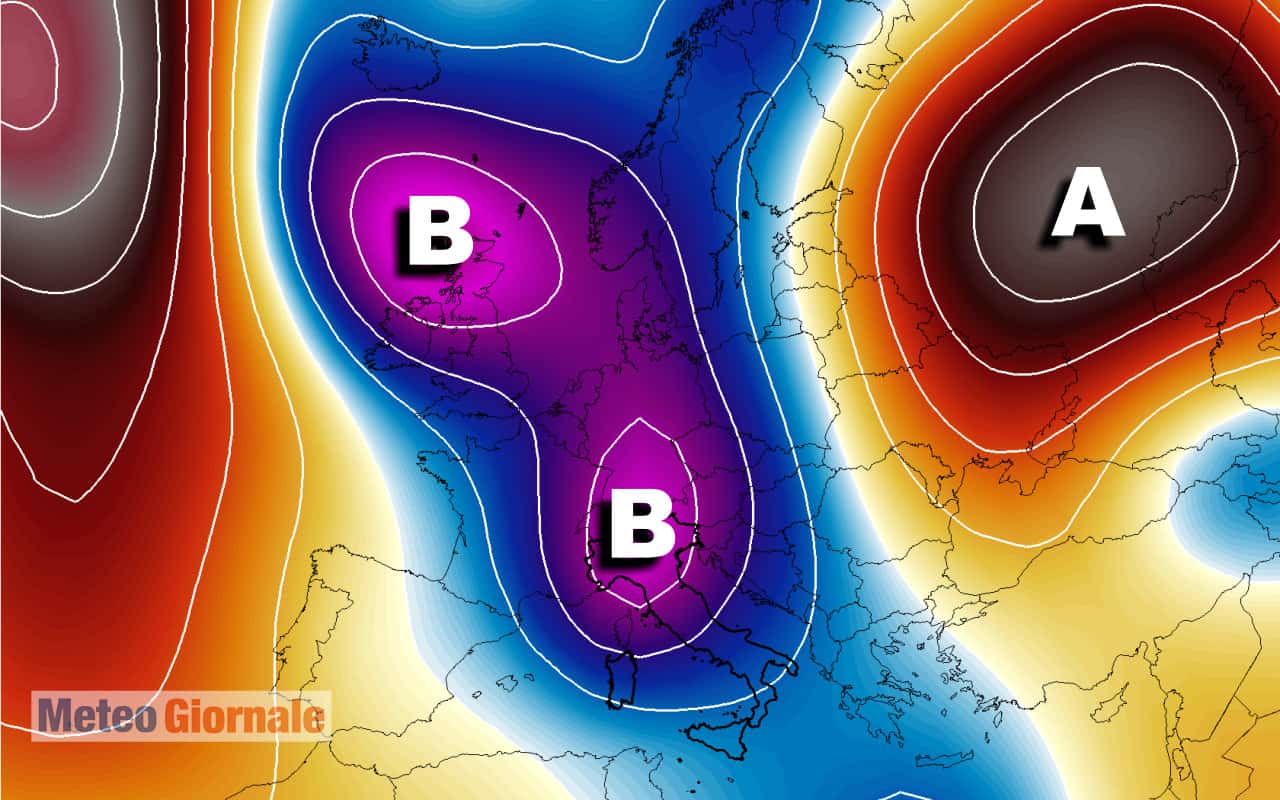 Meteo Novembre STRAVOLGIMENTO, con BURRASCHE d’Autunno