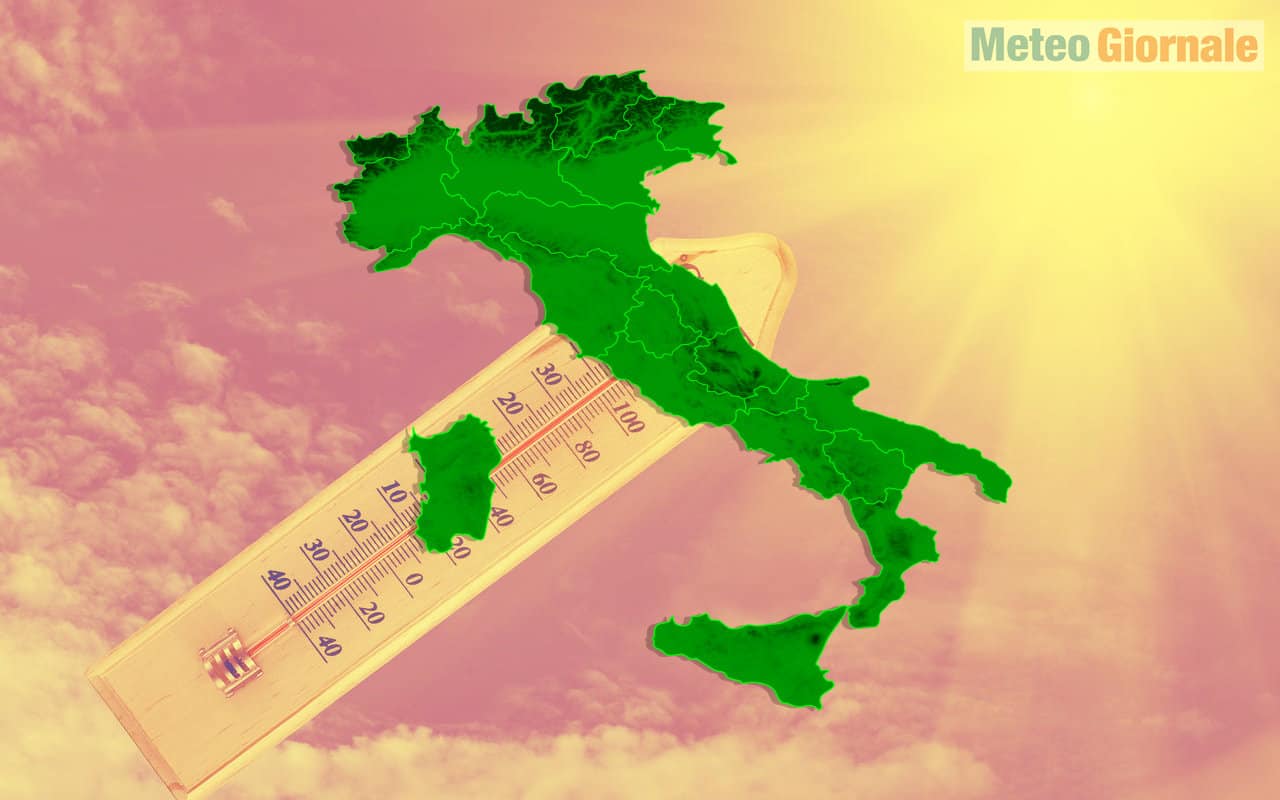 CALDO ANOMALO in Italia, nel meteo di fine mese potrebbe arrivare