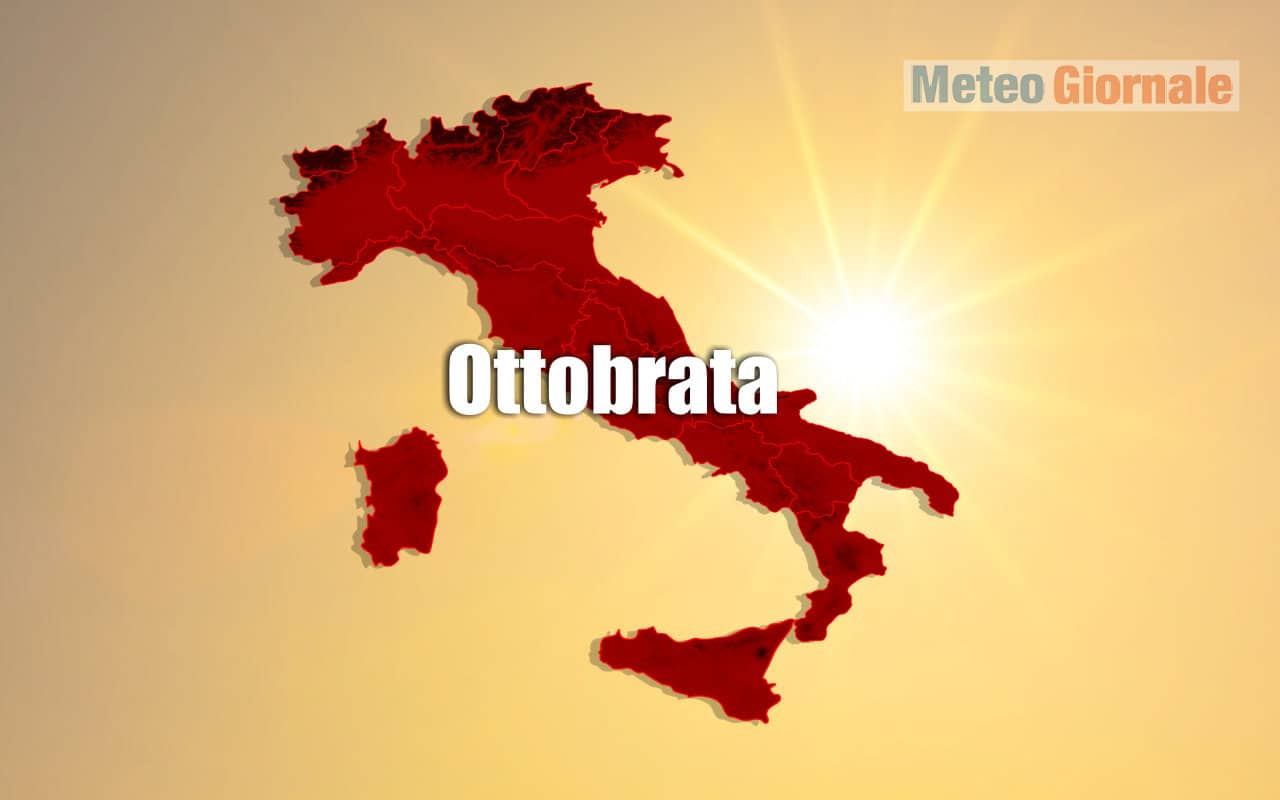 L’Ottobrata e CALDO ANOMALO: meteo che cambia. AGGIORNAMENTO
