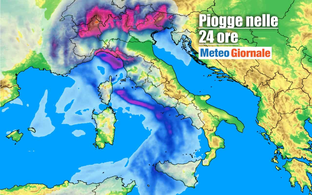 Severo PEGGIORAMENTO METEO: prossime ore rischio NUBIFRAGI