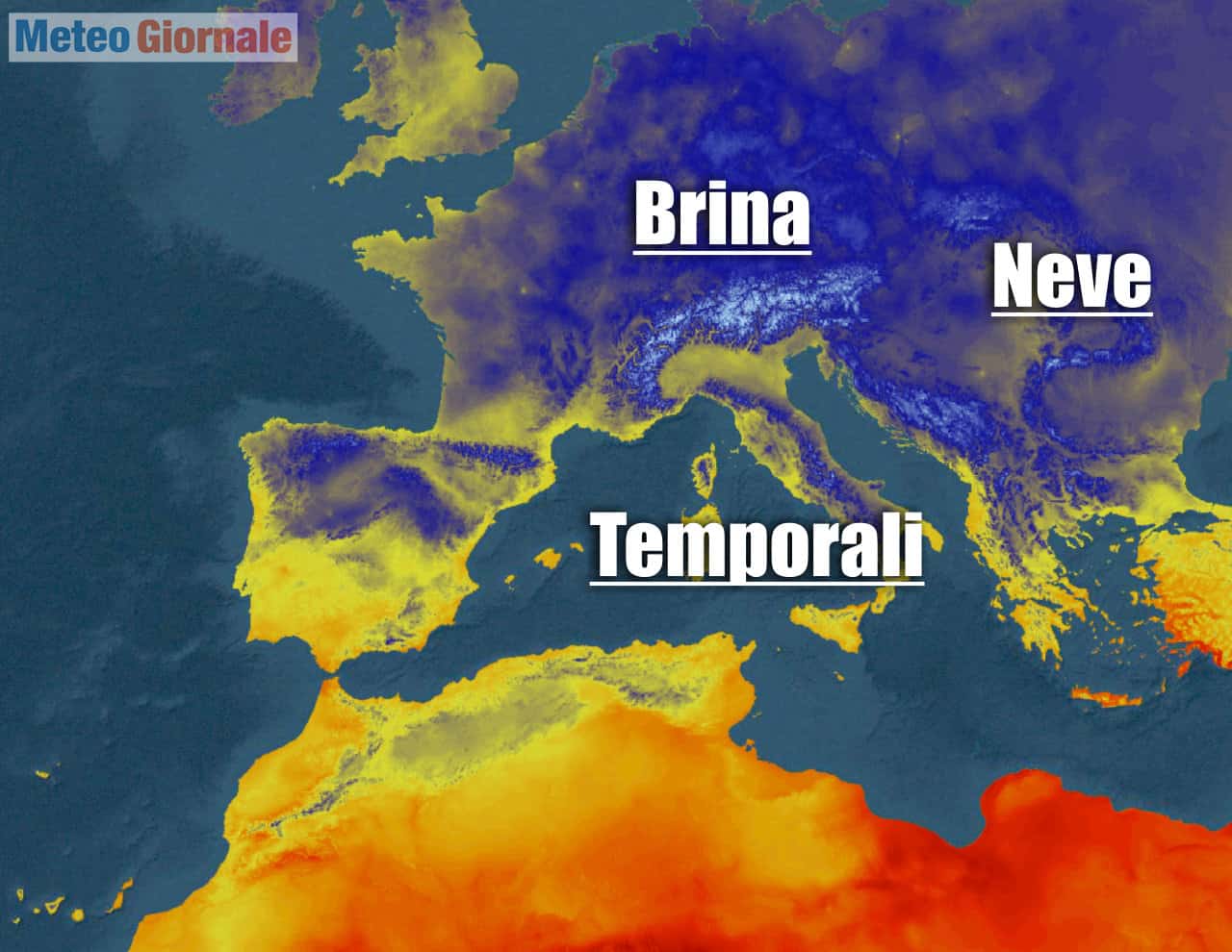 METEO con CROLLO Temperatura di 10-15 gradi: è l’Autunno del cambiamento climatico