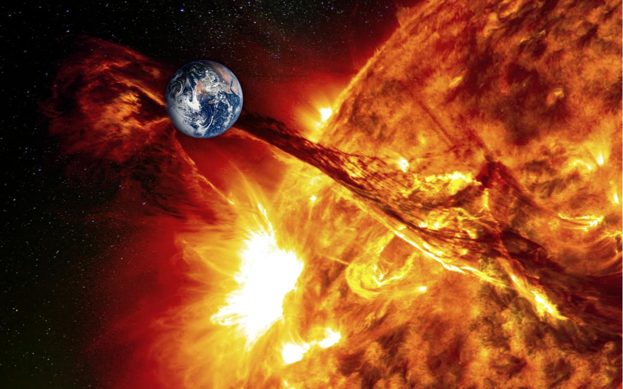 Tempesta Solare e la possibilità di Fine del Mondo civile che conosciamo