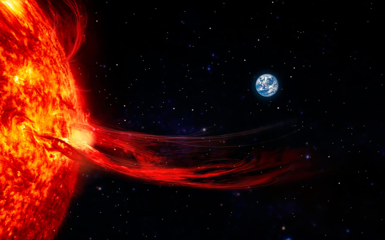 NASA e la SUPER TEMPESTA solare. Stop Civiltà oggi conosciuta