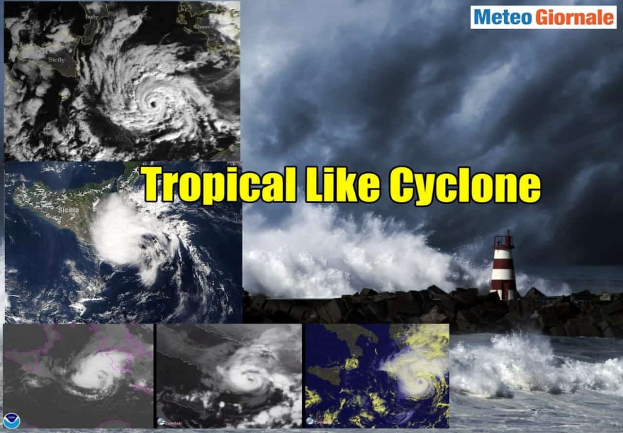 Meteo esplosivo d'autunno sul Mediterraneo