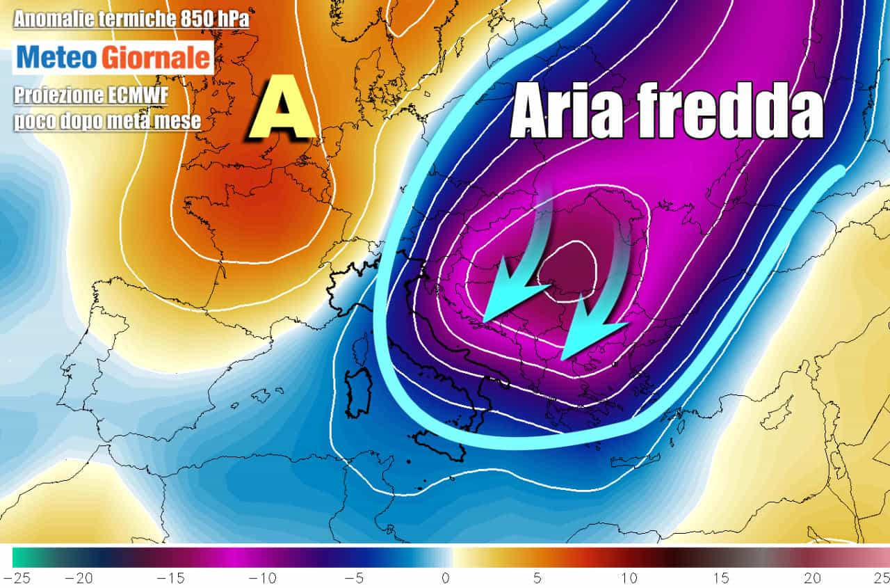 Verso le prime irruzioni invernali
