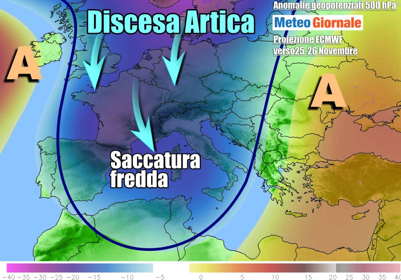 Primo vero ruggito d'inverno nell'ultima parte del mese