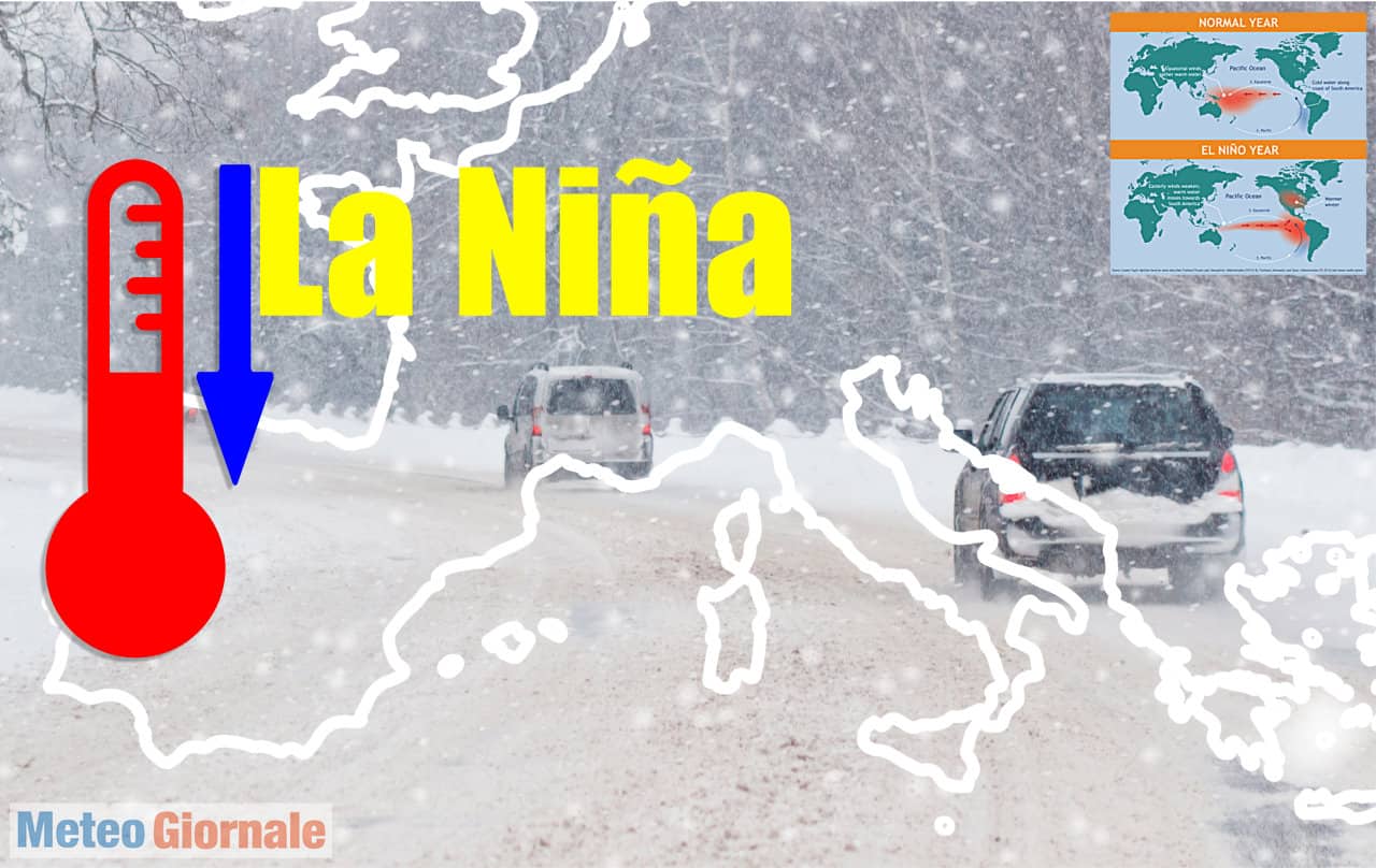 inverno con meteo di la nina