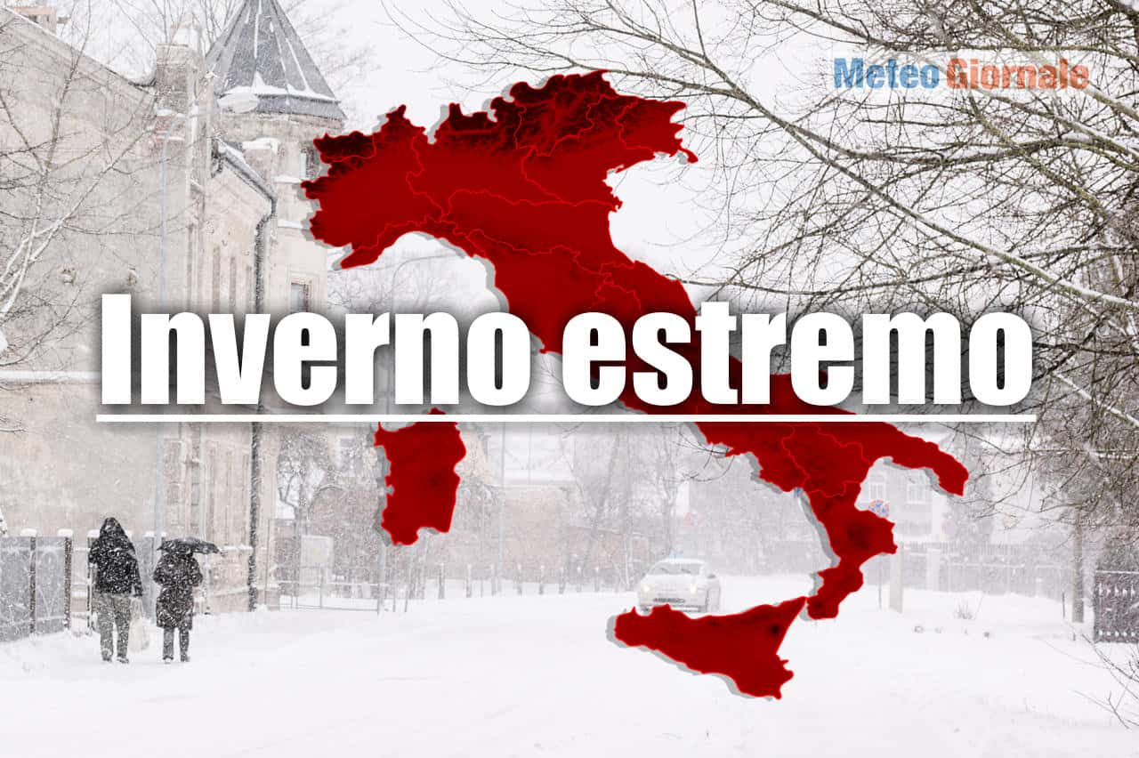 Da un ESTREMO METEO all’altro. Sarà FREDDO estremo? Ipotesi