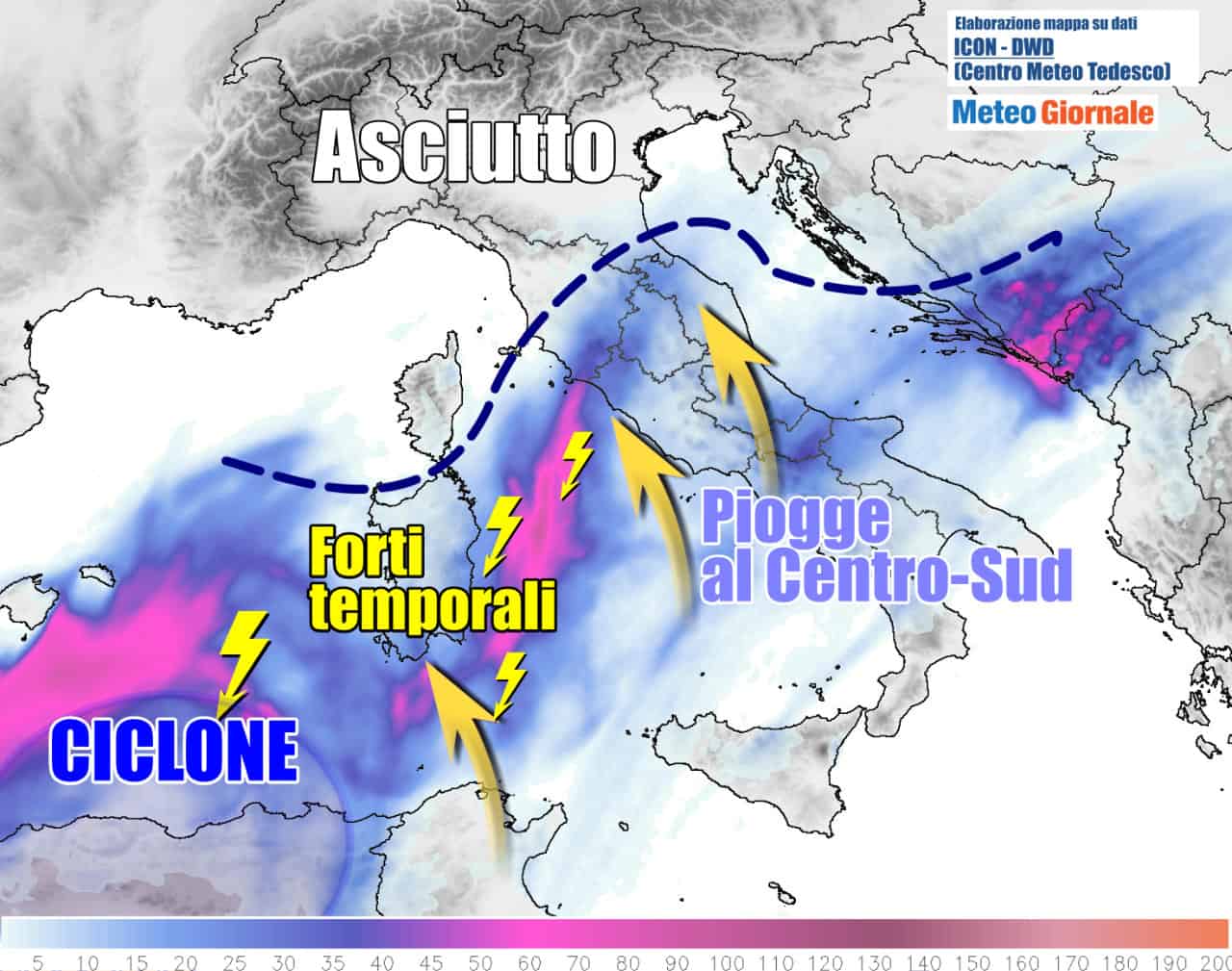 Weekend con ombrello in alcune regioni d'Italia