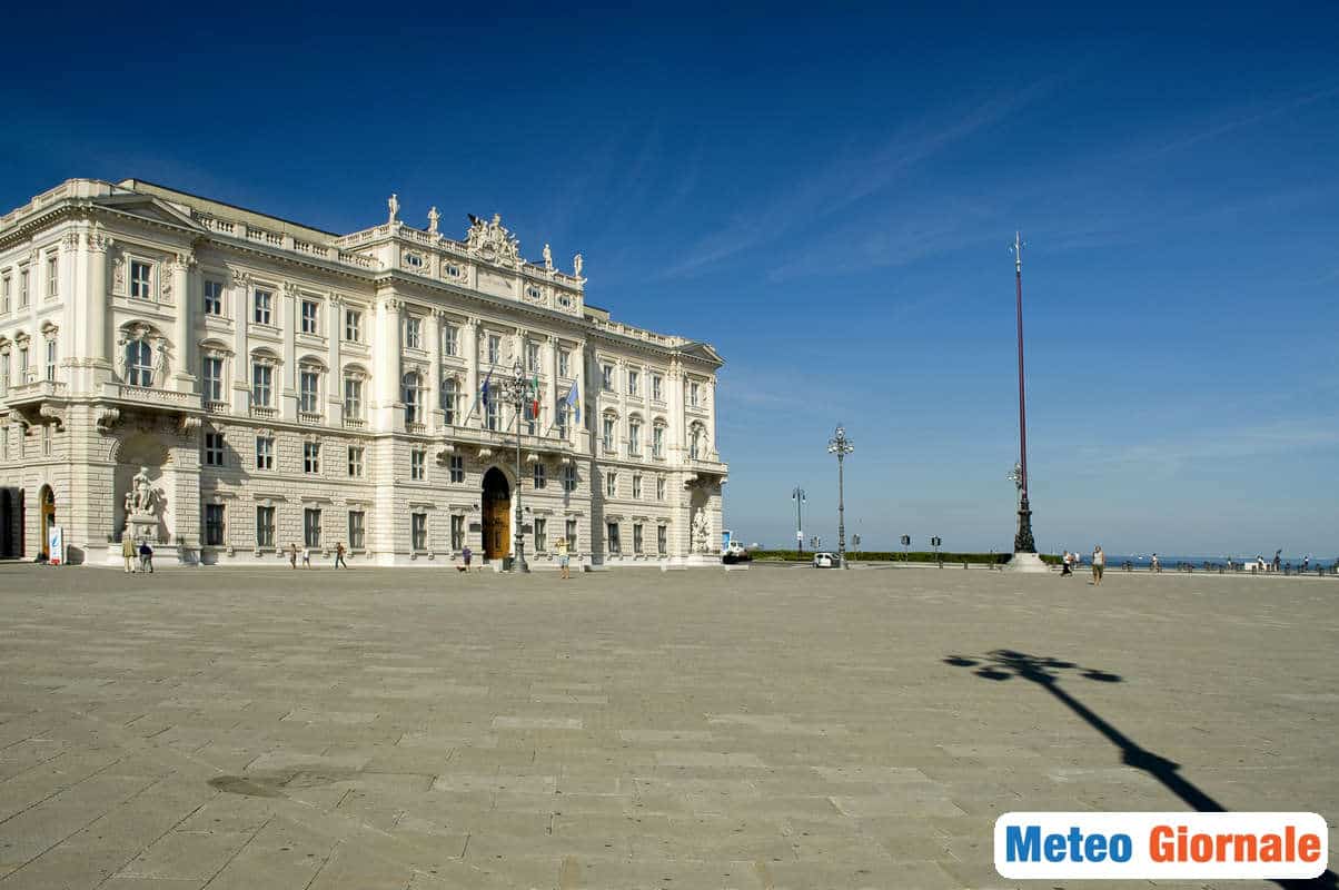 Meteo TRIESTE: schiarite, ma poi peggioramento e freddo invernale