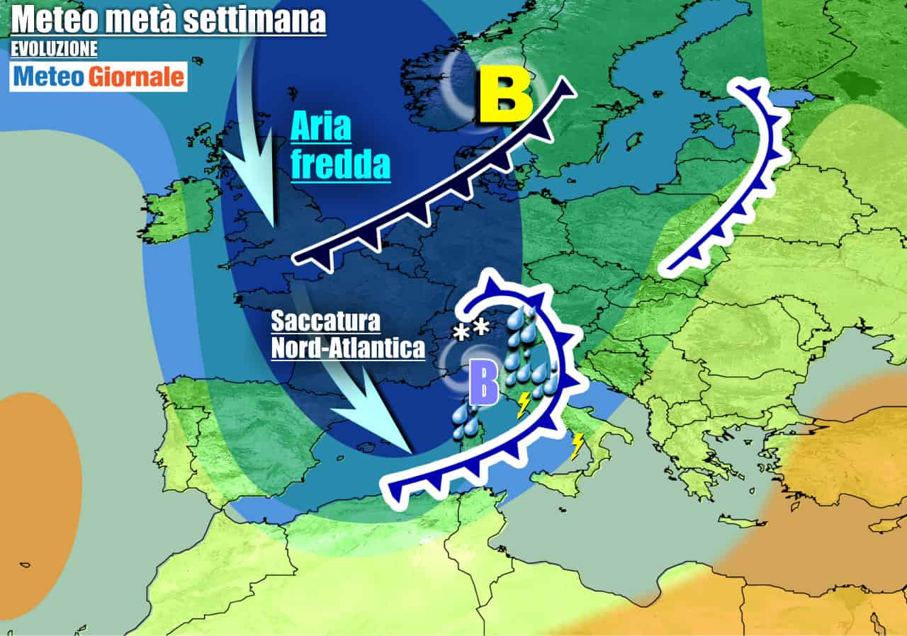 Meteo autunnale in questa prima parte di novembre