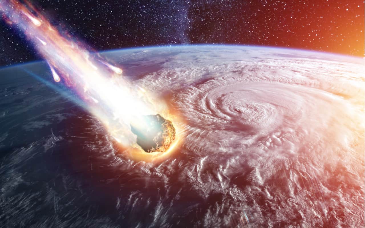 Esplosione di una Cometa sulla Terra