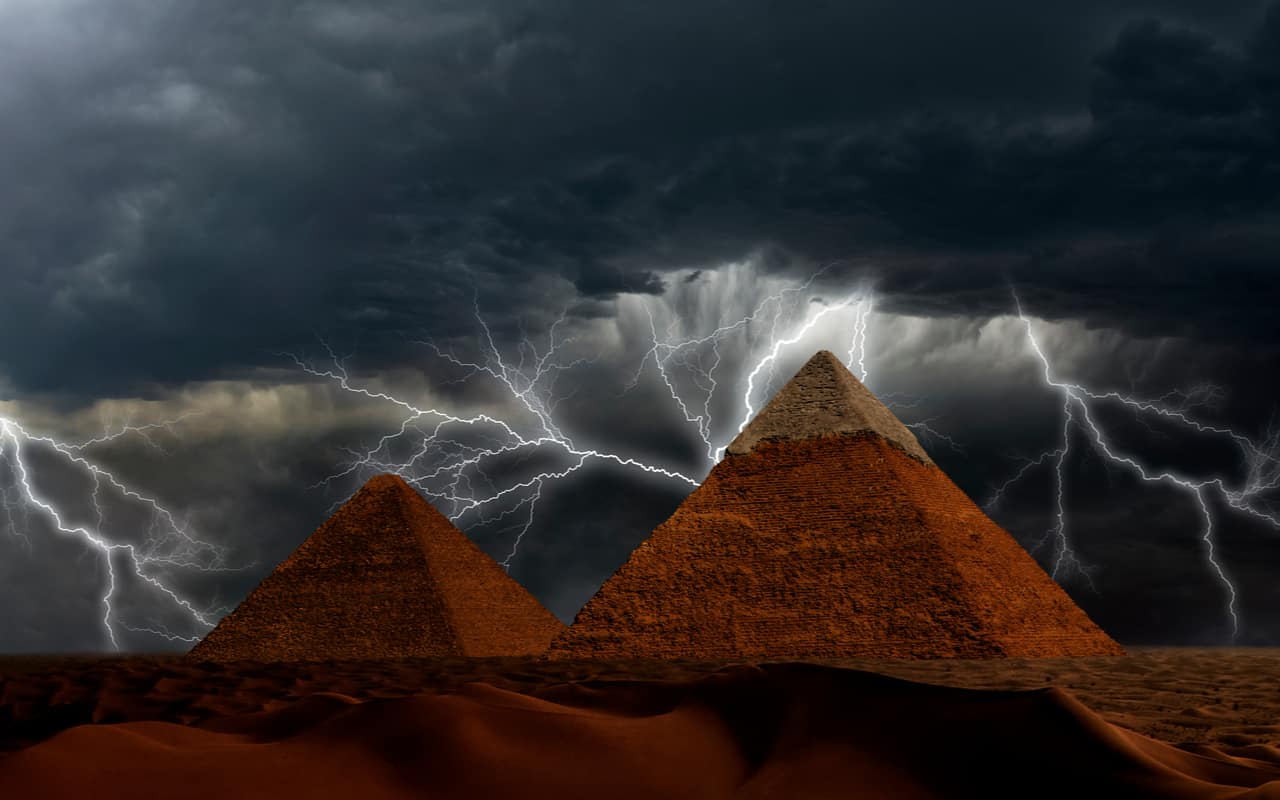 egitto tempesta