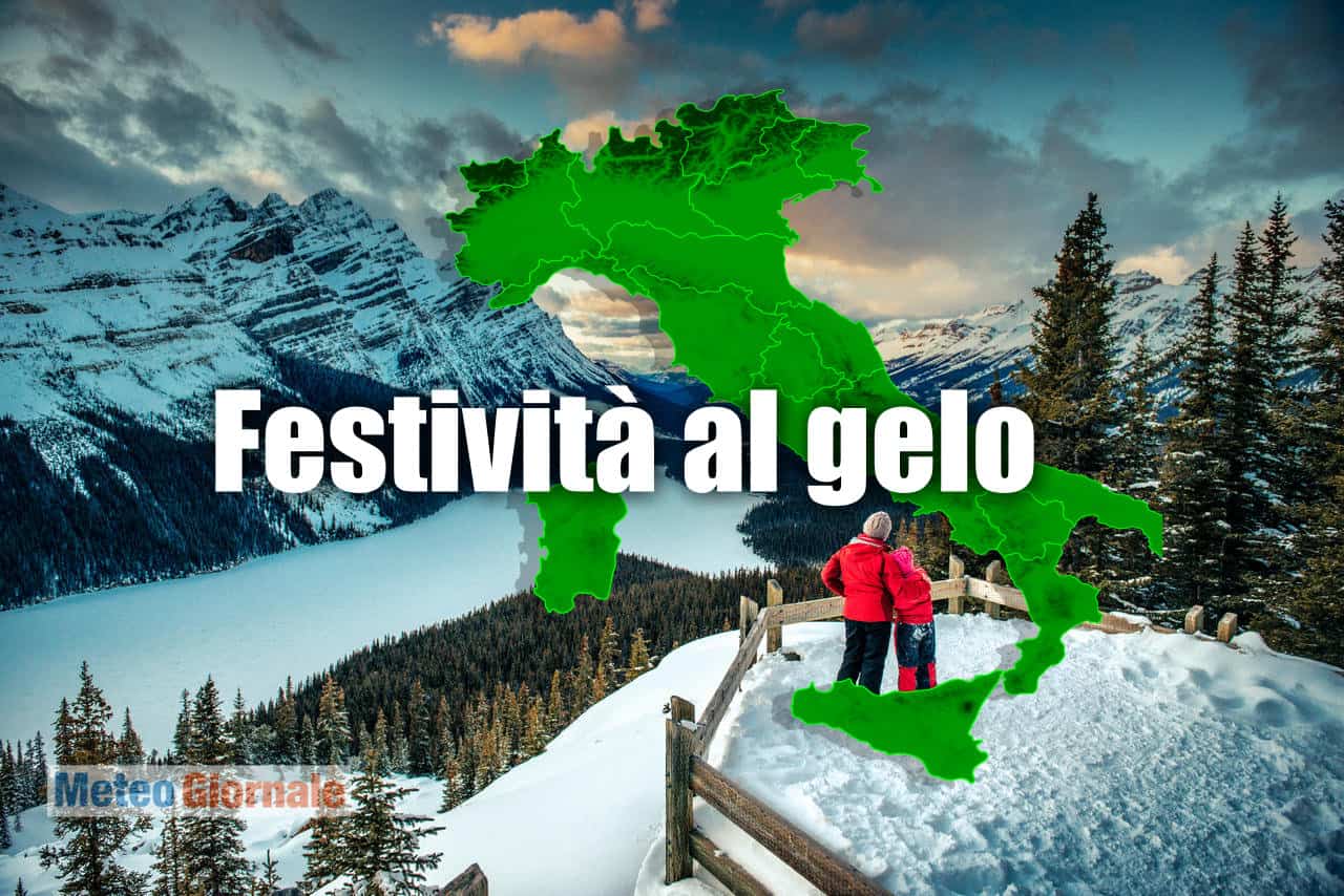 Meteo feste del Natale e Capodanno: GELO verso l’Europa. Coinvolgimento Italia