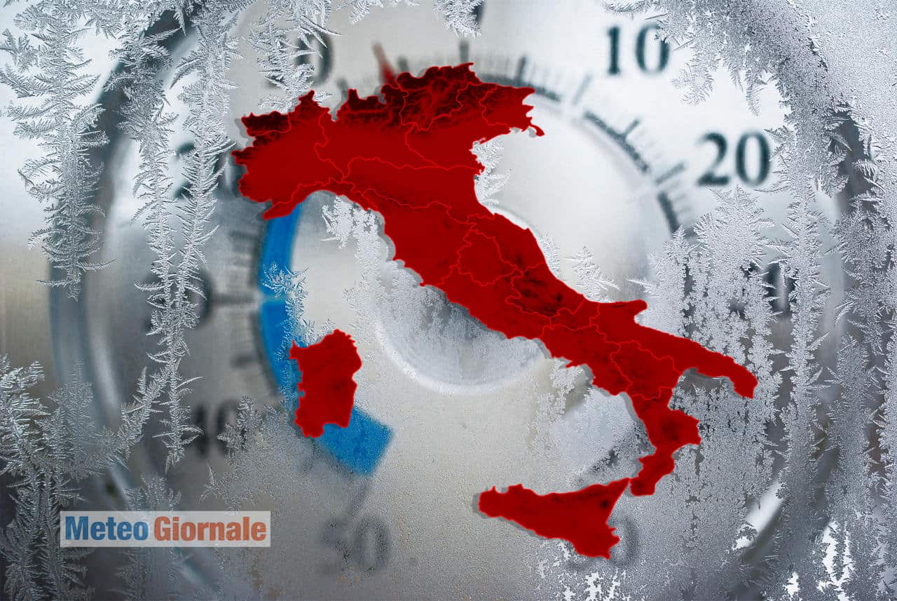 Festività come negli Inverni vecchio stampo: GELO e NEVE, meteo estremo possibile