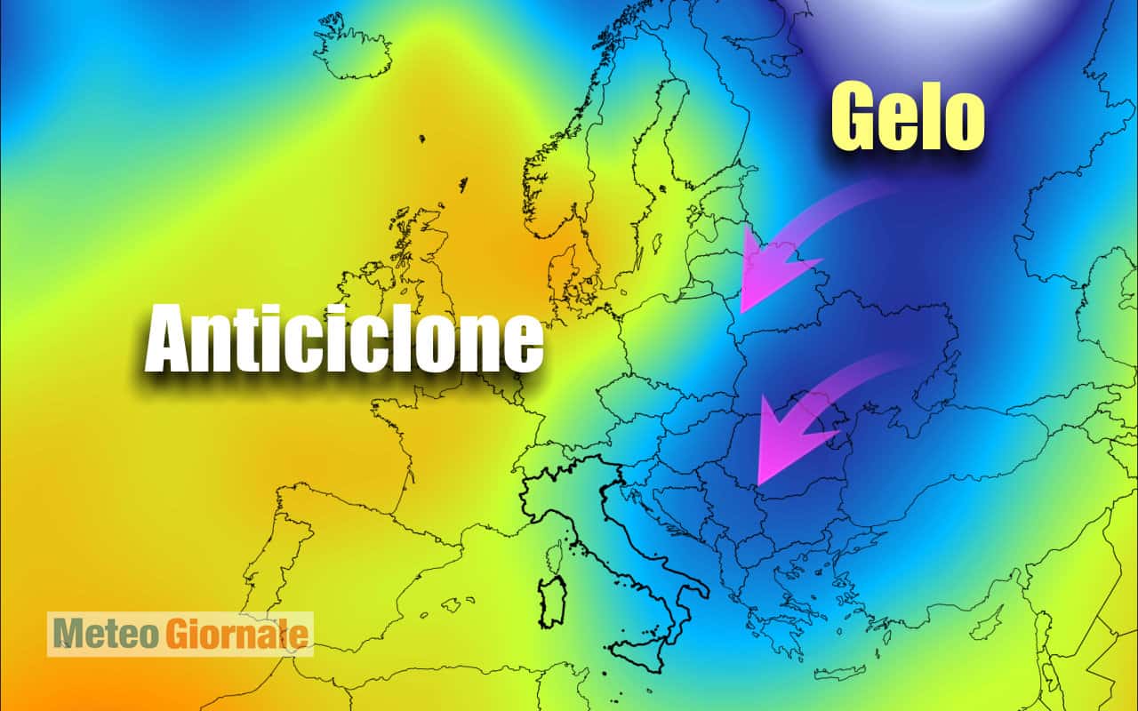 GELO scanserà l’Italia, ma non per molto. Novità meteo del 2022
