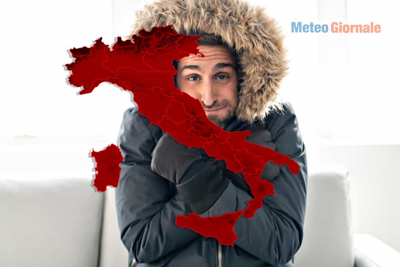 Per avere il GELO si dovrà passare da un periodo meteo ANTICICLONICO