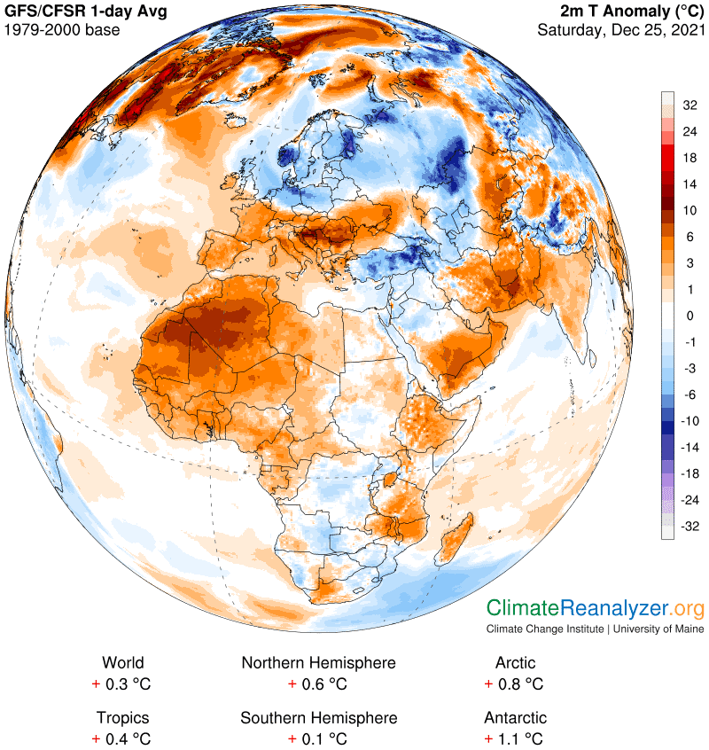gfs nh sat2 t2anom 1 day