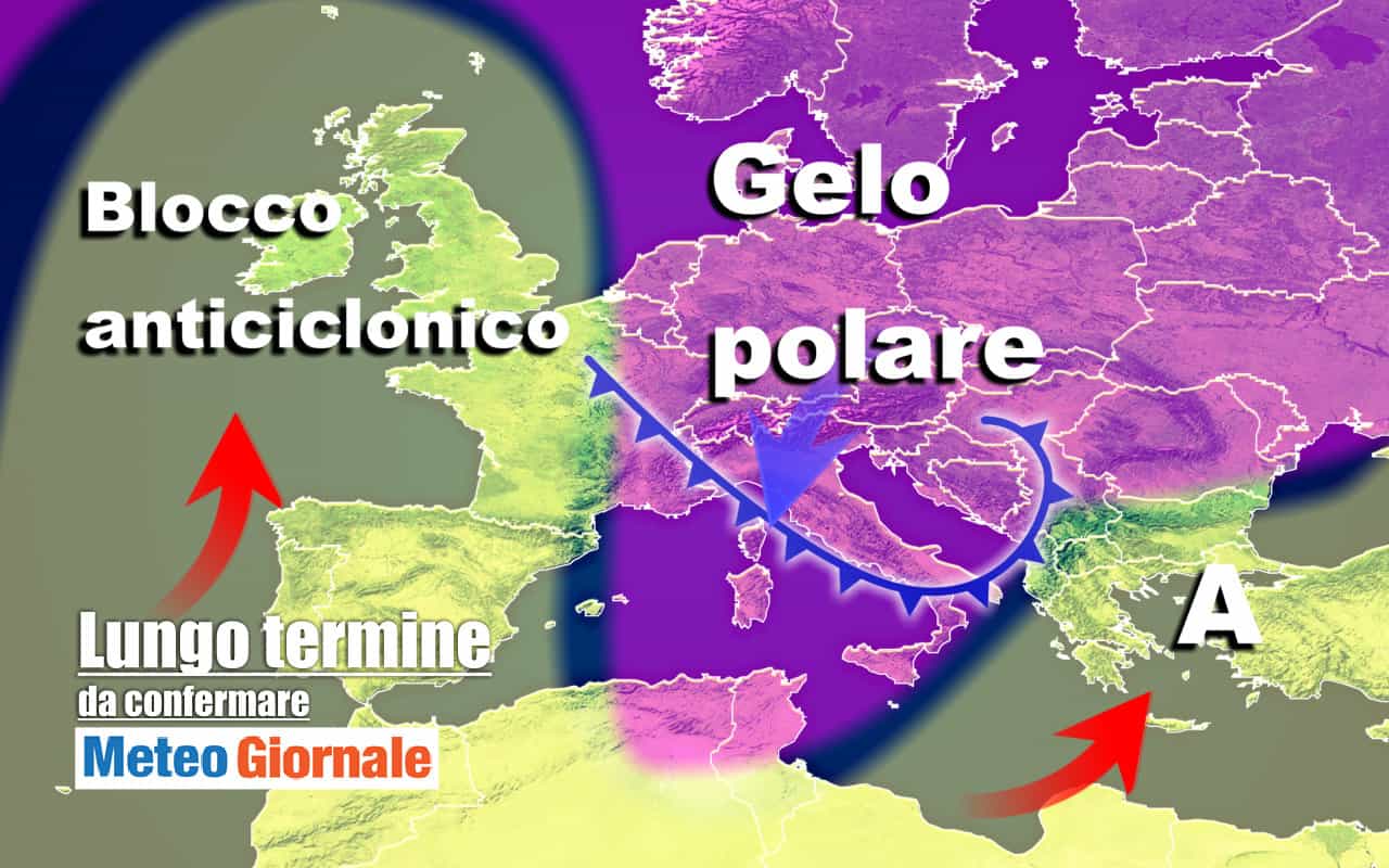 METEO Italia al 28 dicembre, conferme su GELO e NEVE