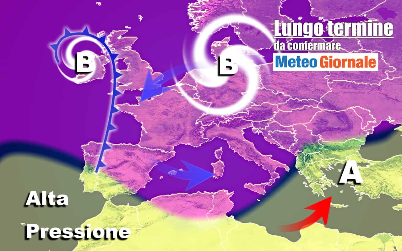 METEO Italia al 2 gennaio, brusco STOP dell’Inverno