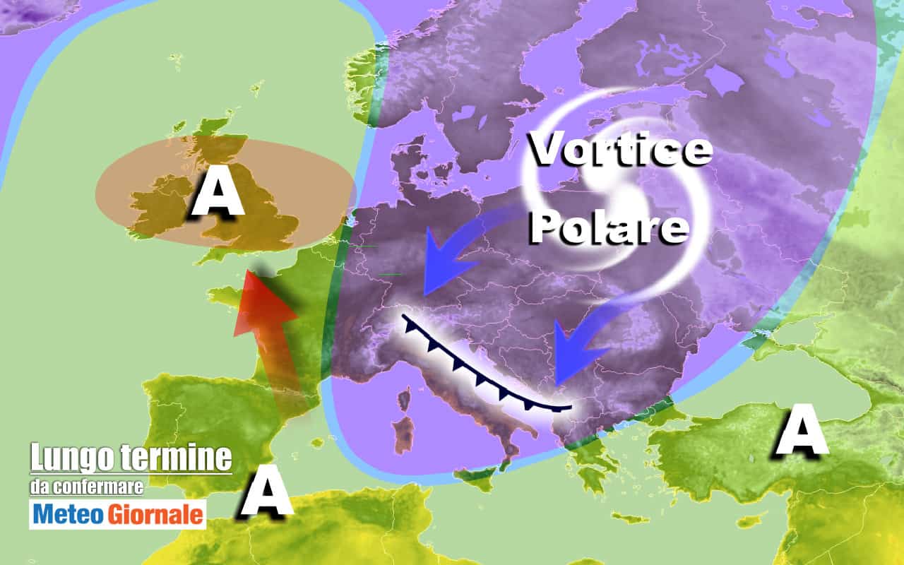 Meteo Italia al 27 dicembre: GELO e NEVE, possibile