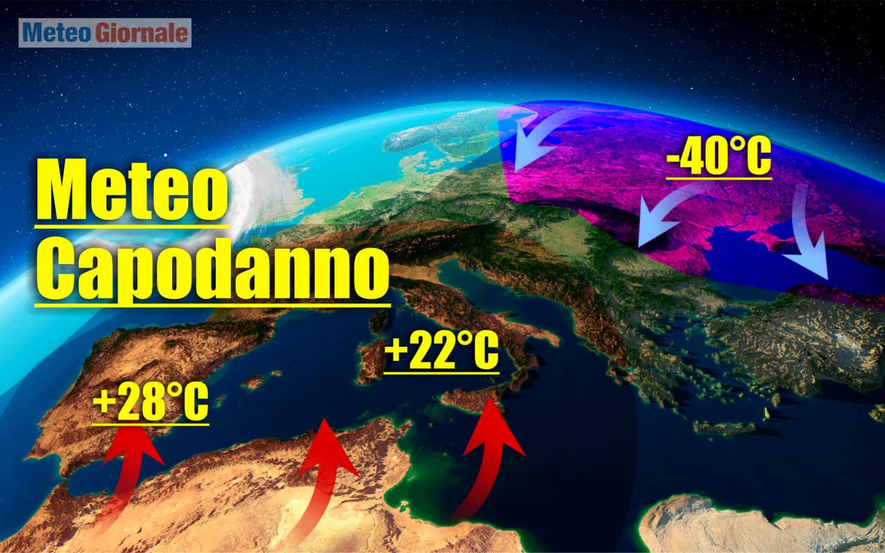 meteo capodanno caldo record