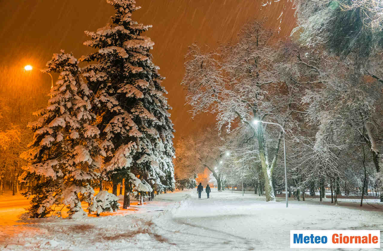 Maltempo invernale, la neve si avvicina