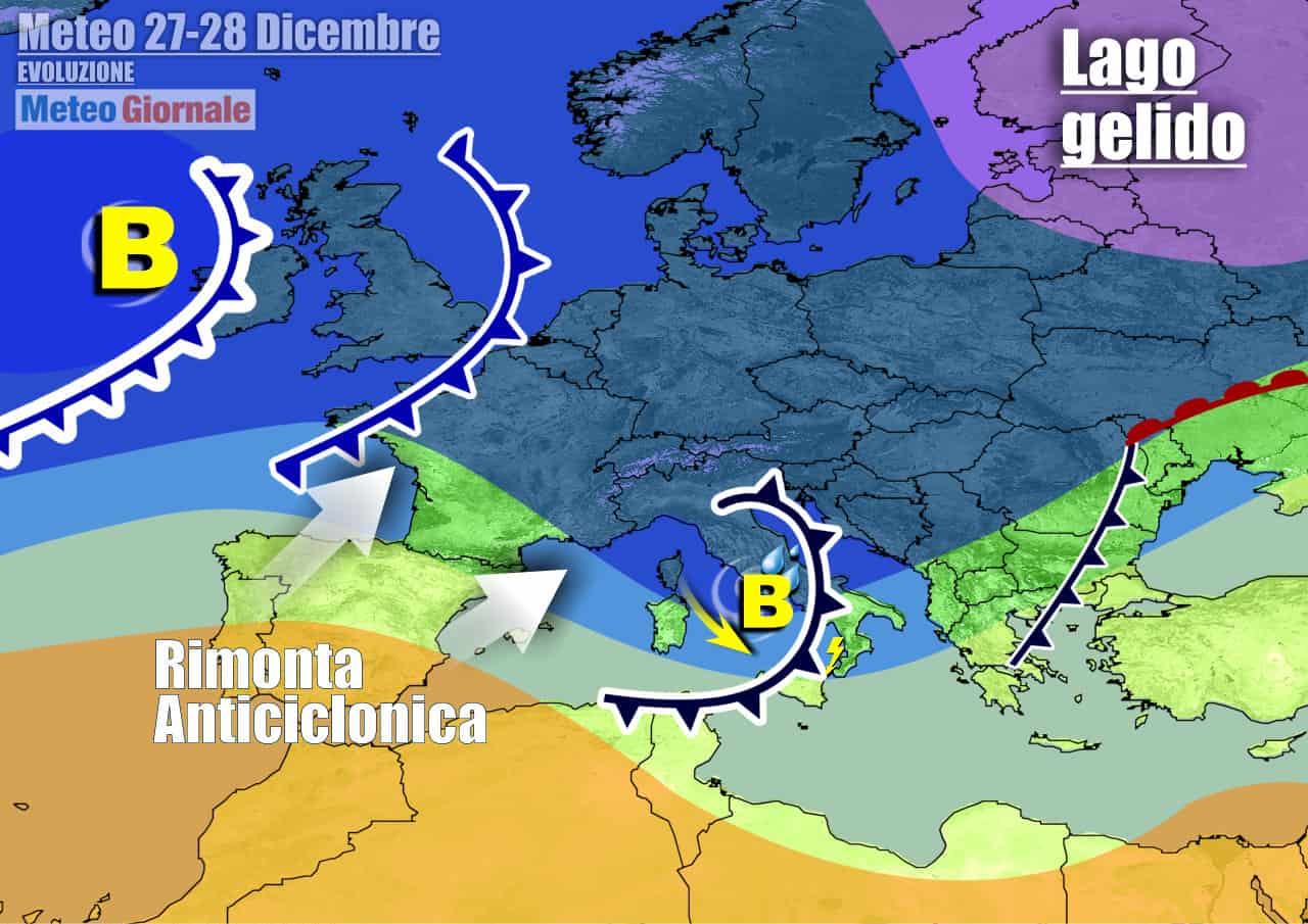 Verso un fine d'anno con l'alta pressione