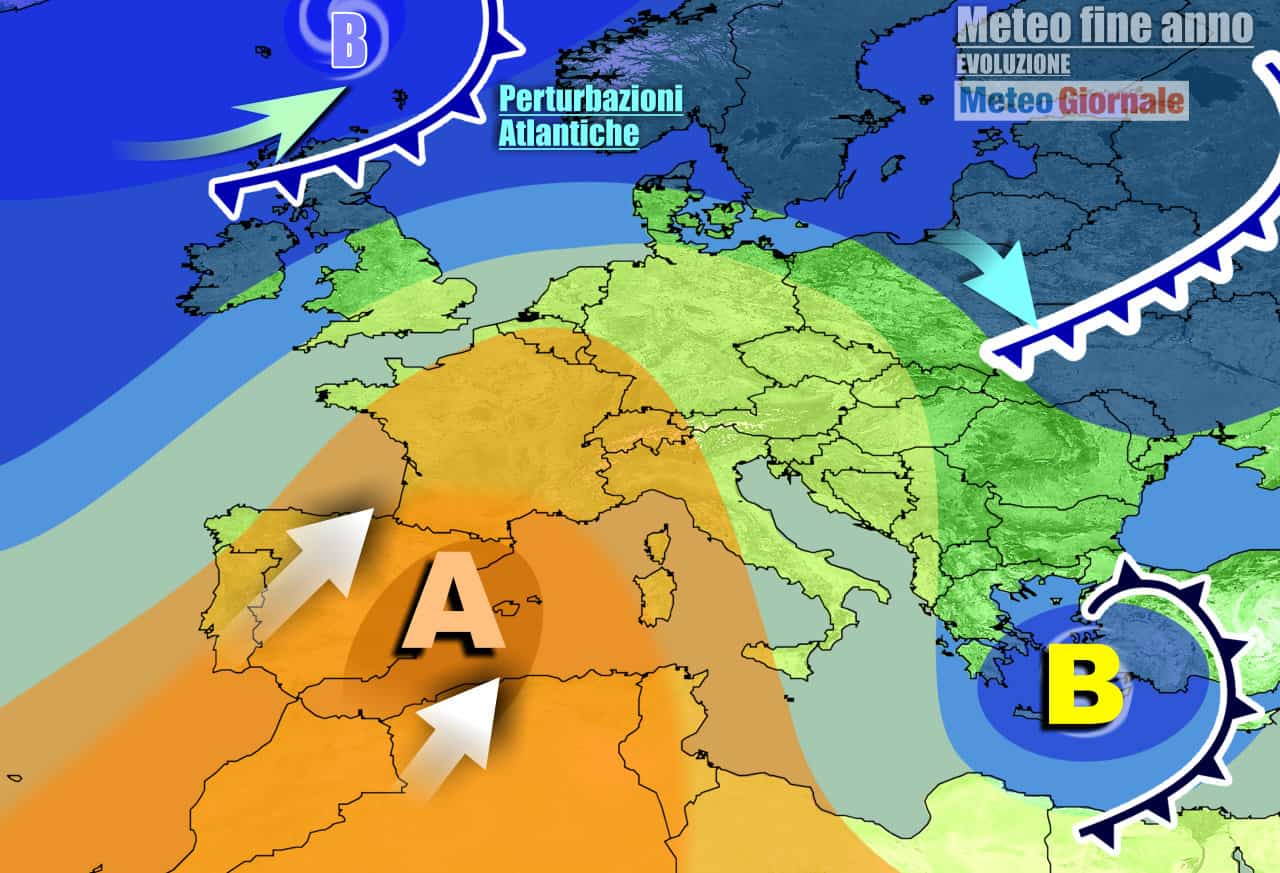 METEO 7 Giorni: ecco l’ANTICICLONE CALDO sino Capodanno, poi CAMBIA TUTTO