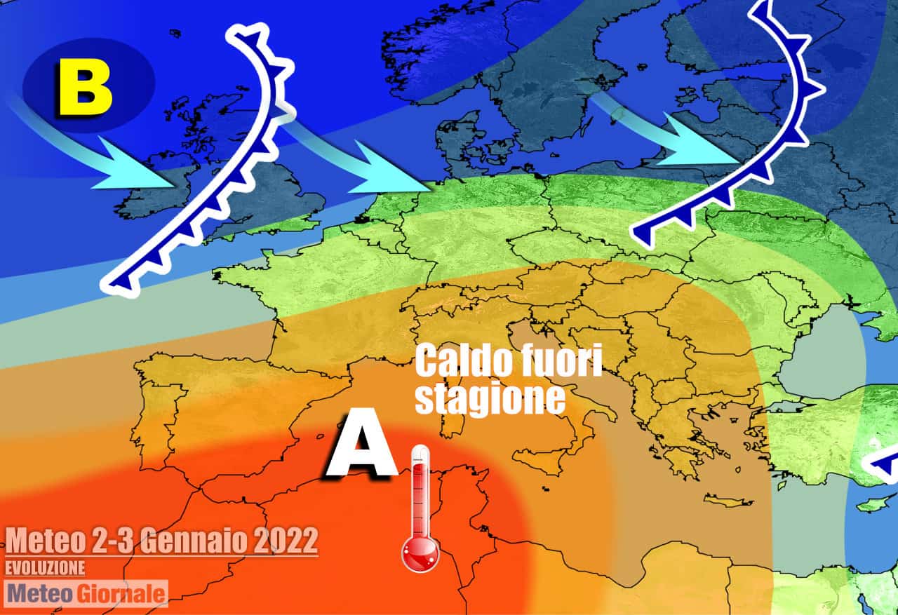 Meteo 7 Giorni: strapotere ANTICICLONE, ma cambiamento in vista