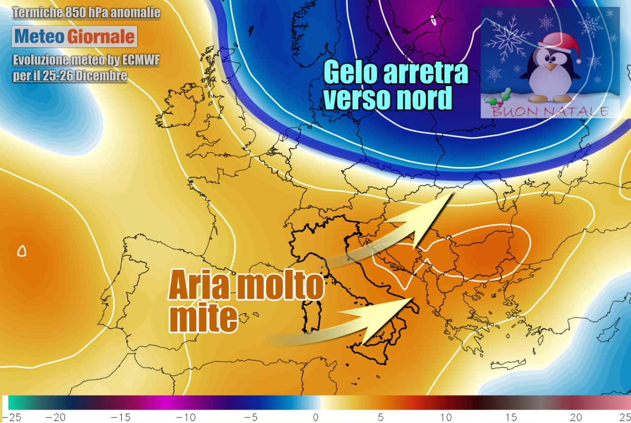 Caldo Natale anche in questo 2021