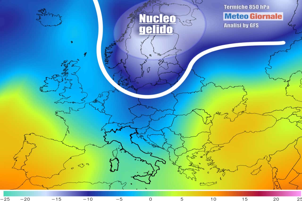 Meteo GELO da RECORD sul Nord Europa, premesse di un INVERNO SUPER
