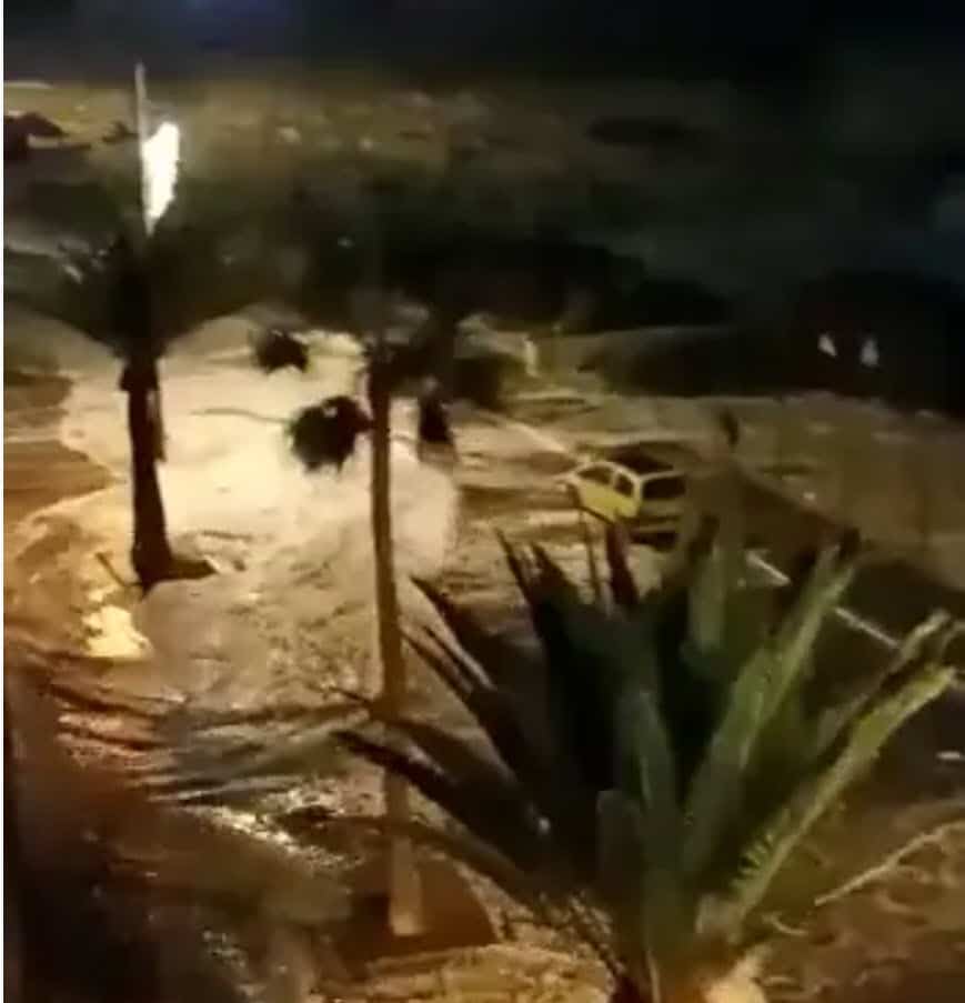 Tsunami meteo nelle Isole Canarie: altro video