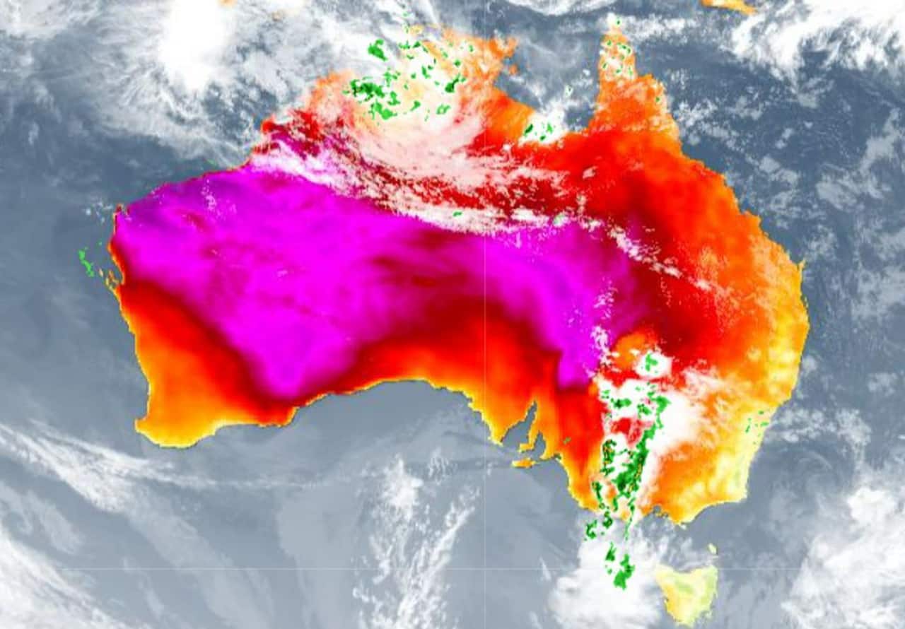 Caldo estremo in Australia, dove è piena estate
