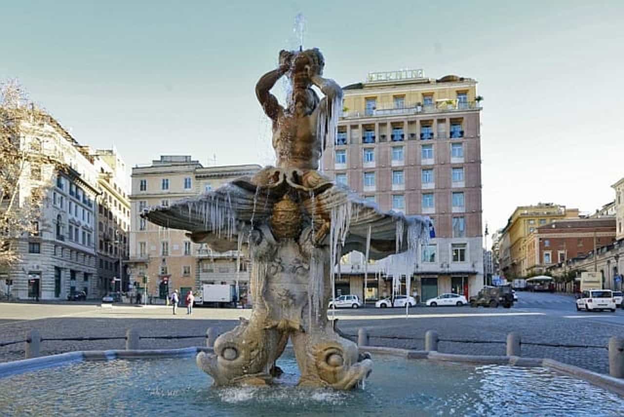 Fontane ghiacciate, per il grande freddo