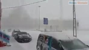 Istanbul, e le sue tempeste di neve. Video Meteo
