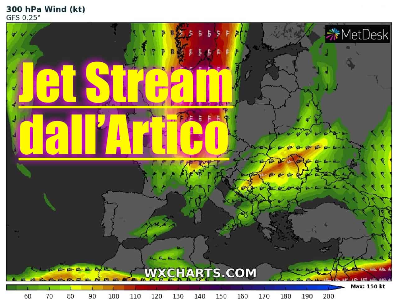jet stream artico
