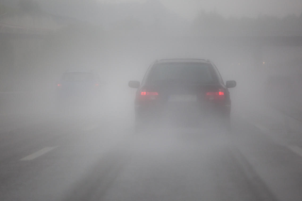 Nebbia fitta in molte località italiane.