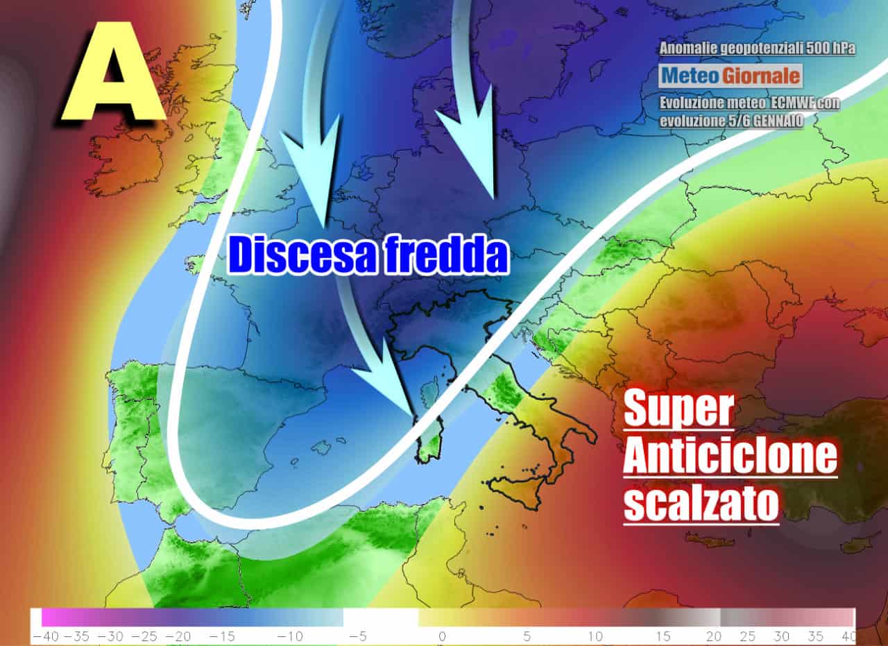 Meteo invernale in procinto di tornare