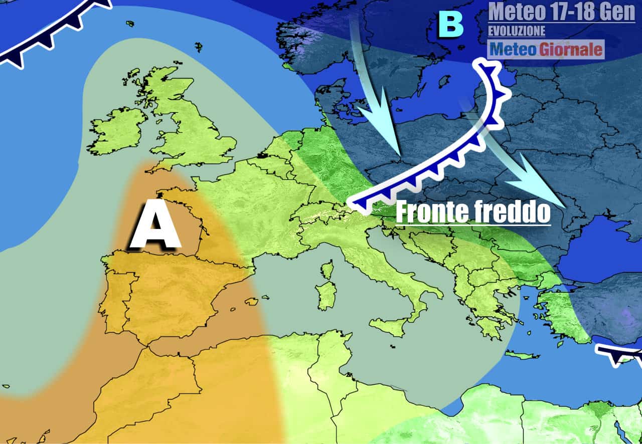 Meteo 7 Giorni: Anticiclone mette in crisi l’inverno. Novità fredde in vista