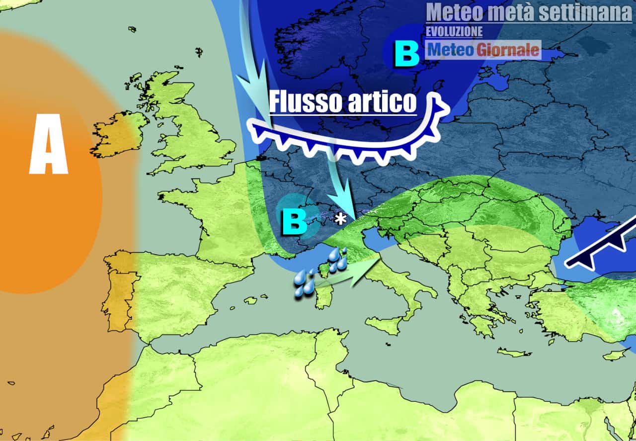 Meteo 7 Giorni: settimana con grandi novità, in arrivo FREDDO ARTICO