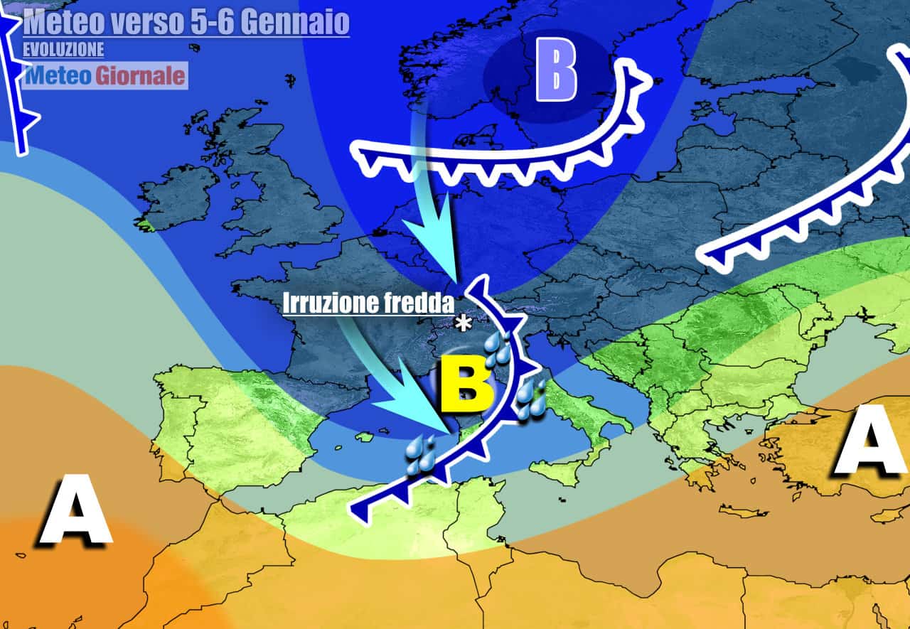 Riecco il maltempo invernale