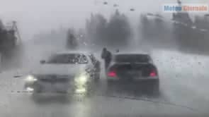 Video meteo: Tempesta di neve in Polonia. Effetti che in Italia è difficile osservare