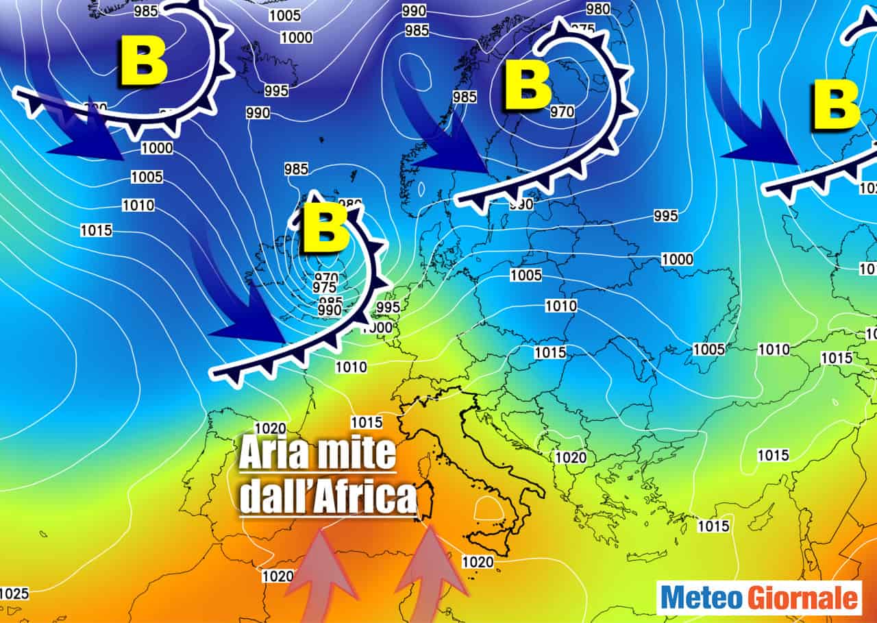 evoluzione meteo
