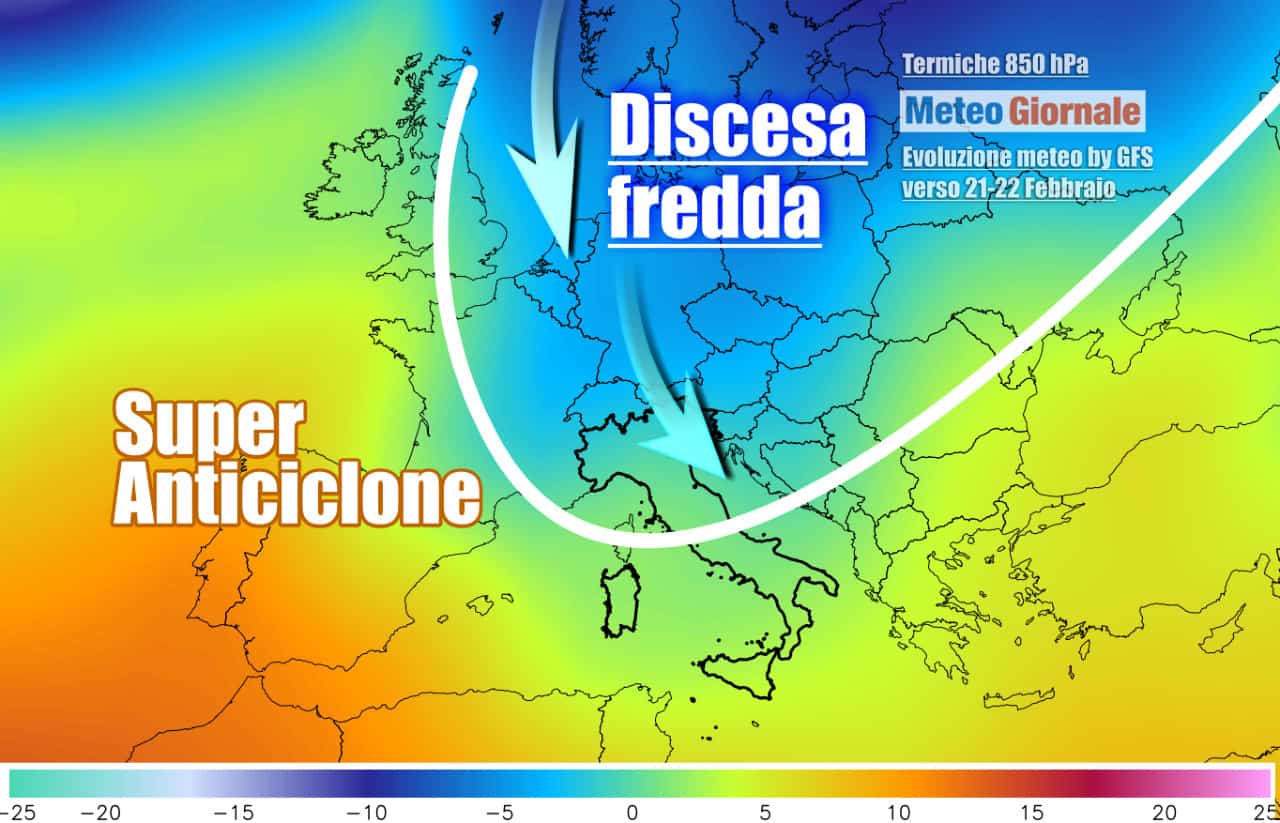 Cambia la tendenza per l'inizio della nuova settimana
